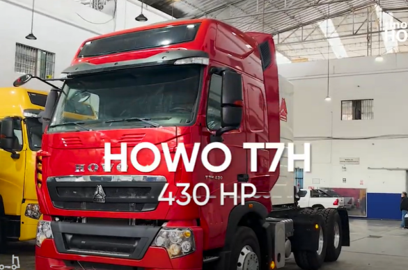 TRACTO HOWO T7H GNV 430 HP